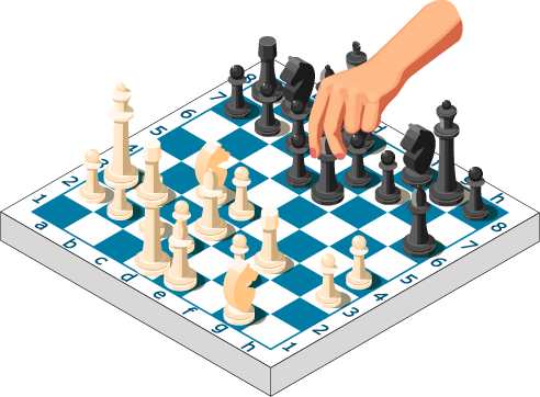 Aulas particulares de xadrez - Mearas Escola de Xadrez